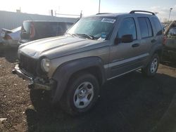 Salvage cars for sale at New Britain, CT auction: 2003 Jeep Liberty Sport