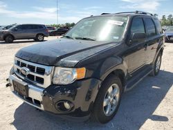 Vehiculos salvage en venta de Copart Houston, TX: 2012 Ford Escape Limited