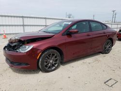 Salvage cars for sale from Copart Appleton, WI: 2015 Chrysler 200 S