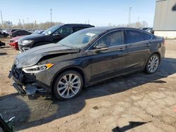 Vehiculos salvage en venta de Copart Woodhaven, MI: 2017 Ford Fusion Titanium