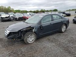 Salvage cars for sale at Mocksville, NC auction: 2010 Ford Fusion Hybrid