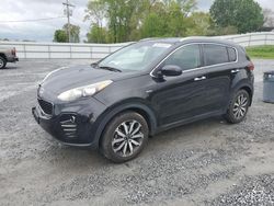 Salvage cars for sale from Copart Gastonia, NC: 2017 KIA Sportage EX