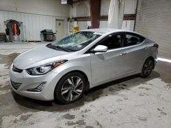 Salvage cars for sale from Copart Leroy, NY: 2015 Hyundai Elantra SE