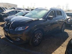 Salvage cars for sale at Elgin, IL auction: 2016 Nissan Rogue S