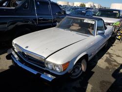Salvage cars for sale at Martinez, CA auction: 1981 Mercedes-Benz 380 SL