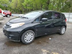 Salvage cars for sale from Copart Austell, GA: 2015 Nissan Versa Note S