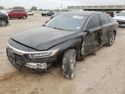 Salvage cars for sale from Copart Houston, TX: 2018 Honda Accord EXL