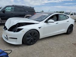 Salvage cars for sale from Copart Indianapolis, IN: 2022 Tesla Model S