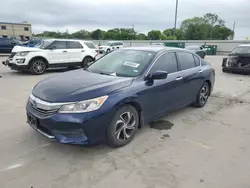Salvage cars for sale at Wilmer, TX auction: 2017 Honda Accord LX