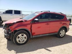Salvage cars for sale at Houston, TX auction: 2015 Toyota Rav4 LE