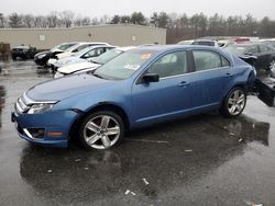 Salvage cars for sale from Copart Exeter, RI: 2010 Ford Fusion Sport
