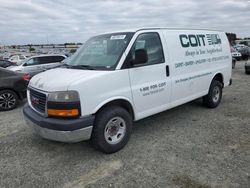 Salvage trucks for sale at Antelope, CA auction: 2014 GMC Savana G2500