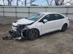 Salvage cars for sale at West Mifflin, PA auction: 2022 Toyota Corolla SE
