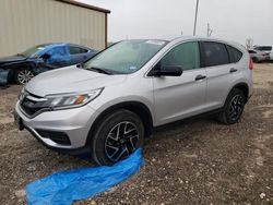 Salvage cars for sale at Temple, TX auction: 2016 Honda CR-V SE