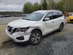 Salvage cars for sale at Concord, NC auction: 2019 Nissan Pathfinder S