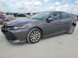 Salvage cars for sale at West Palm Beach, FL auction: 2020 Toyota Camry LE