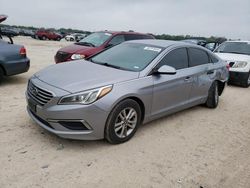 Salvage cars for sale at San Antonio, TX auction: 2016 Hyundai Sonata SE