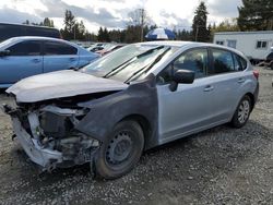 Salvage cars for sale at Graham, WA auction: 2013 Subaru Impreza Base