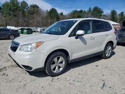 Vehiculos salvage en venta de Copart Mendon, MA: 2015 Subaru Forester 2.5I Premium