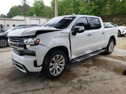 Chevrolet salvage cars for sale: 2021 Chevrolet Silverado K1500 High Country