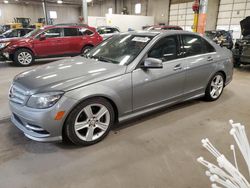 Salvage cars for sale from Copart Blaine, MN: 2011 Mercedes-Benz C 300 4matic