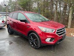 Salvage cars for sale from Copart North Billerica, MA: 2018 Ford Escape SE