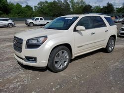 Salvage cars for sale from Copart Madisonville, TN: 2015 GMC Acadia Denali