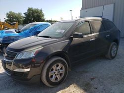 Salvage cars for sale at Apopka, FL auction: 2017 Chevrolet Traverse LS