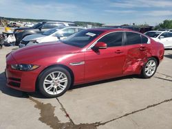 Salvage cars for sale at Grand Prairie, TX auction: 2017 Jaguar XE Premium