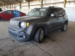 Jeep salvage cars for sale: 2017 Jeep Renegade Latitude