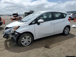 Salvage cars for sale at San Diego, CA auction: 2019 Nissan Versa Note S