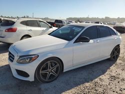 2017 Mercedes-Benz C 300 4matic en venta en Houston, TX