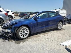 Salvage cars for sale at Jacksonville, FL auction: 2022 Tesla Model 3