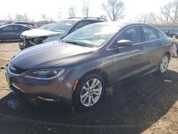 Chrysler 200 salvage cars for sale: 2015 Chrysler 200 Limited