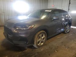 Salvage cars for sale at Franklin, WI auction: 2023 Honda HR-V LX