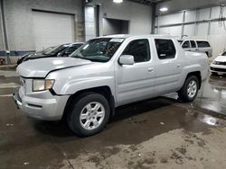 Salvage cars for sale from Copart Ham Lake, MN: 2006 Honda Ridgeline RTS