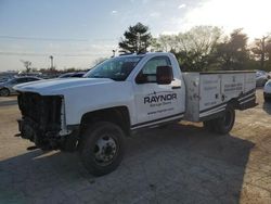 Salvage trucks for sale at Lexington, KY auction: 2015 Chevrolet Silverado C3500