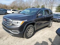 Salvage cars for sale at North Billerica, MA auction: 2017 GMC Acadia SLE