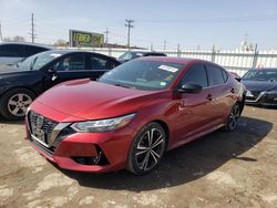 Nissan Sentra SR Vehiculos salvage en venta: 2021 Nissan Sentra SR