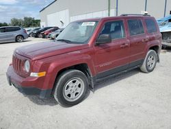 Salvage cars for sale at Apopka, FL auction: 2016 Jeep Patriot Sport