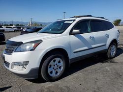 Salvage cars for sale at Colton, CA auction: 2017 Chevrolet Traverse LS