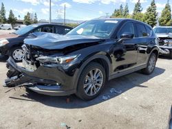 Salvage cars for sale from Copart Rancho Cucamonga, CA: 2021 Mazda CX-5 Grand Touring
