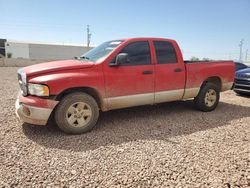 Salvage cars for sale at Phoenix, AZ auction: 2003 Dodge RAM 1500 ST