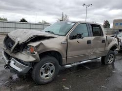 Salvage cars for sale from Copart Littleton, CO: 2004 Ford F150 Supercrew