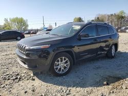 Salvage cars for sale from Copart Mebane, NC: 2015 Jeep Cherokee Latitude