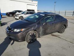 Honda salvage cars for sale: 2013 Honda Civic EX