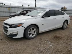 Salvage cars for sale at Mercedes, TX auction: 2020 Chevrolet Malibu LS