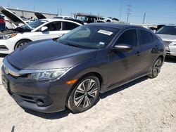 Salvage cars for sale from Copart Haslet, TX: 2018 Honda Civic EXL