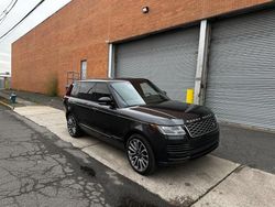 Salvage cars for sale at Hillsborough, NJ auction: 2021 Land Rover Range Rover Autobiography