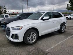 Salvage cars for sale at Rancho Cucamonga, CA auction: 2022 Audi Q5 Premium 45